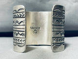 200 Gram Spider Native American Navajo Turquoise Sterling Silver Bracelet-Nativo Arts