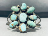 Outstanding Vintage Native American Hopi Turquoise Sterling Silver Bracelet-Nativo Arts