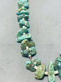 Wonderful Vintage Native American Navajo Royston Turquoise Necklace-Nativo Arts