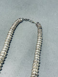 Outstanding Vintage Native American Navajo Sterling Silver Necklace-Nativo Arts