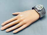 The Best Wil Padilla Vintage Dry Creek Turquoise Sterling Silver Bracelet-Nativo Arts