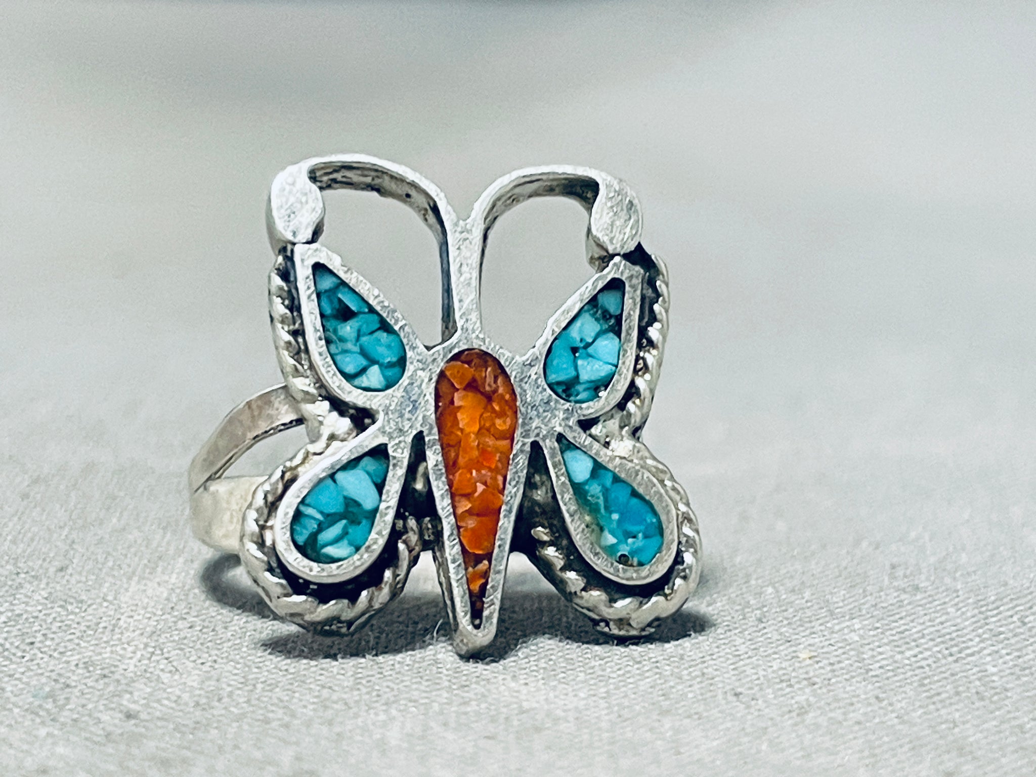 Native American Butterfly offers Ring