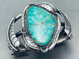 Museum Vintage Native American Navajo Royston Turquoise Sterling Silver Bracelet-Nativo Arts