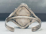 One Of The Best Vintage Native American Navajo Royston Turquoise Sterling Silver Bracelet-Nativo Arts