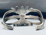 One Of The Most Unique Vintage Native American Navajo Royston Turquoise Sterling Silver Bracelet-Nativo Arts