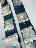 Dropdead Gorgeous Vintage Native American Navajo Butterfly Sterling Silver Concho Belt-Nativo Arts