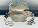 Most Intricate Hand Carved Lion Vintage Native American Navajo Sterling Silver Bracelet-Nativo Arts