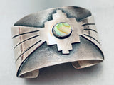 Heavy 94 Grams Vintage Southwest Sterling Silver Wide Bracelet-Nativo Arts