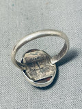 Glorious Vintage Native American Navajo Spiny Oyster Sterling Silver Ring-Nativo Arts