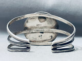 Carmel Agate Vintage Native American Navajo Sterling Silver Bracelet Old-Nativo Arts
