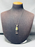 Gorgeous & Quality Vintage Native American Navajo Royston Turquoise Sterling Silver Necklace-Nativo Arts