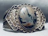 One Of The Best Early Agate Sterling Silver Native American Navajo Bracelet-Nativo Arts