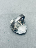 Special Vintage Native American Navajo Royston Turquoise Sterling Silver Ring-Nativo Arts