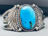 Important Vintage Kewa Tony Aguilar Sr Turquoise Sterling Silver Bracelet-Nativo Arts