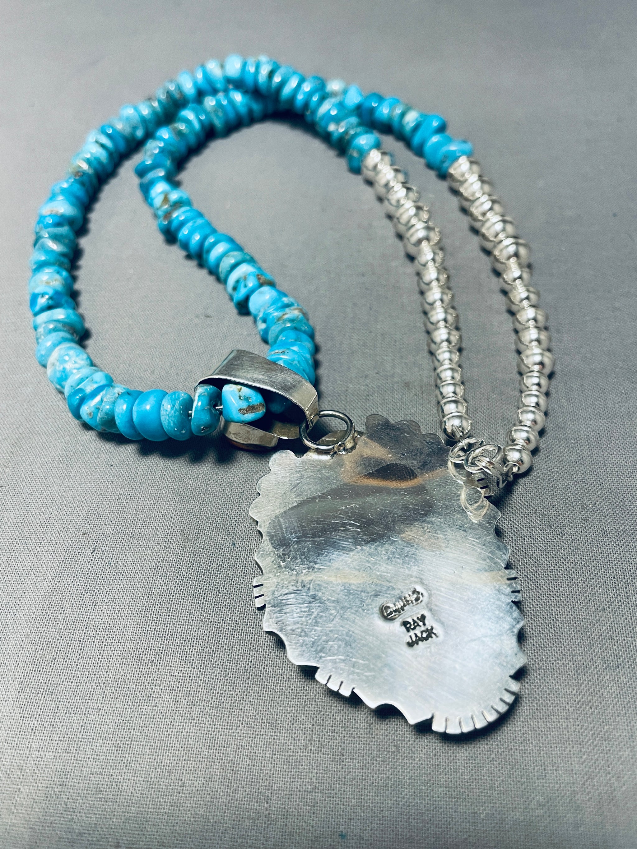 Ray Jack Vintage Native American Navajo Turquoise Spiny Oyster