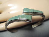 Fantastic Vintage Native American Navajo Royston Turquoise Sterling Silver Bracelet-Nativo Arts