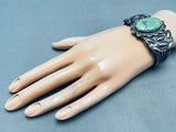 Museum Vintage Native American Navajo Royston Turquoise Sterling Silver Bracelet Old-Nativo Arts