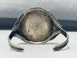 The Best Aqua Abalone Shell Vintage Native American Navajo Sterling Silver Bracelet-Nativo Arts