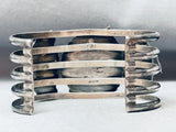 One Of The Best Vintage Native American Navajo Morenci Turquoise Sterling Silver Bracelet-Nativo Arts