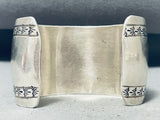 Fascinating Vintage Native American Navajo Sterling Silver Bracelet-Nativo Arts