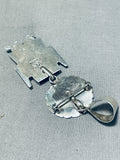 Unbelievable Vintage Native American Navajo Sterling Silver Kachina Pendant/ Pin-Nativo Arts