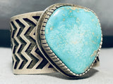 146 Gram Important Tommy Jackson Vintage Native American Navajo Sterling Silver Bracelet-Nativo Arts
