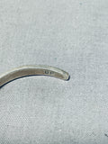Rare Vintage Laguna Zuni Signed 3 Royston Turquoise Silver Bracelet-Nativo Arts