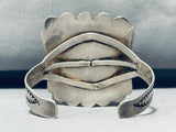 Best Vintage Native American Navajo Squared Petrified Wood Sterling Silver Bracelet-Nativo Arts