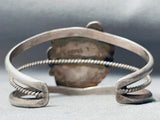 Amazing Vintage Native American Navajo Len Cadmen Turquoise Shell Bracelet-Nativo Arts