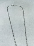 Important Mary Velasquez Vintage Native American Navajo Turquoise Sterling Silver Necklace-Nativo Arts