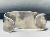 One Of The Most Skilled Workmanship 6 Inch Wrist Vintage Native American Navajo Bracelet-Nativo Arts