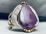 One Of The Best Vintage Southwest Sugilite Sterling Silver Bracelet-Nativo Arts