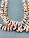 Polar Bears Vintage Santo Domingo Shell Heishi Necklace-Nativo Arts