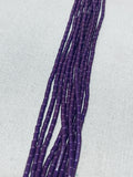 Gorgy!! Native American Navajo Purple Sugilite Sterling Silver Necklace!-Nativo Arts