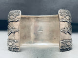The Best Gary Nez Vintage Native American Navajo Turquoise Sterling Silver Shell Bracelet-Nativo Arts
