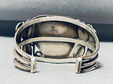 Best Important Al Payton Vintage Native American Navajo Sterling Silver Bracelet-Nativo Arts