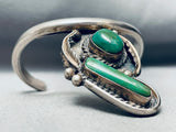 Most Unique Vintage Native American Navajo Cerrillos Turquoise Sterling Silver Bracelet-Nativo Arts