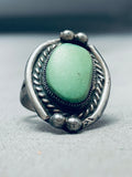 Special Vintage Native American Navajo Royston Turquoise Sterling Silver Ring-Nativo Arts