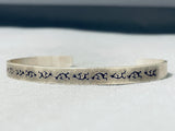 Brilliant Vintage Native American Navajo Sterling Silver Kokopelli Bracelet-Nativo Arts