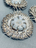 One Of The Most Unique Ever Vintage Native American Navajo Sterling Silver Necklace-Nativo Arts