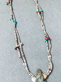 Vintage Native American Santo Domingo Heishi Turquoise Sterling Silver Necklace-Nativo Arts
