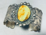 One Of The Best Vintage Native American Navajo Royston Turquoise Sterling Silver Bracelet-Nativo Arts