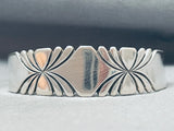 Important Yellowhoirse Vintage Native American Navajo Sterling Silver Bracelet-Nativo Arts
