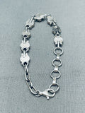 Patriotic Native American Navajo Coral Lapis Synthetic Opal Sterling Silver Bracelet-Nativo Arts