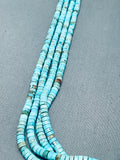 One Of The Finest Vintage Santo Domingo Turquoise Heishi Kewa Necklace-Nativo Arts