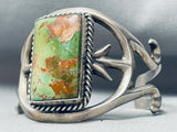 One Of The Best Ever Vintage Native American Navajo Royston Turquoise Sterling Silver Bracelet-Nativo Arts