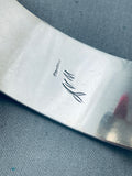Important Nel Morgan Horse Head Sterling Silver Bracelet Cuff-Nativo Arts
