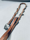 Animals Hand Carved Vintage Native American Navajo Sterling Silver Concho Belt-Nativo Arts