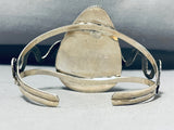 One Of The Best Vintage Native American Navajo Rhodonite Sterling Silver Bracelet-Nativo Arts
