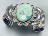 Museum Vintage Native American Navajo Royston Turquoise Sterling Silver Bracelet Old-Nativo Arts